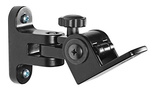 Rockville Rhsb4 Hidden Wall Mount Swivel Satellite/Bookshelf Speaker Brackets #TOP4