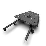 Portaequipajes Trasero Soporte De Aluminio Portaequipajes Motocicleta Compatible con para para Tuareg 660 2021-2024 Extensión Portaequipaje Trasero(B Black)