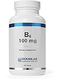 Douglas Laboratories B-6 100 mg | Vitamin B6 to Support Energy Production, Metabolism and Normal Nervous System Function | 250 Tablets