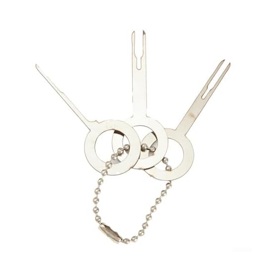 3 unids coche eléctrico terminal pin extractor herramienta acero inoxidable cableado crimpado conector herramienta de extracción con 3 tamaños de paso 1 mm 2 mm 3 mm kit de extracción de arnés de
