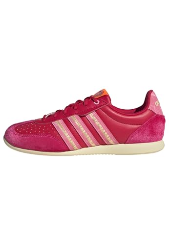 adidas Femme BARREDA LO Shoes, Pure Ruby/Bliss Pink/Lucid Orange, 38 2/3 EU
