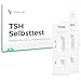 Produktbild 2x Schilddrüsenunterfunktion Test (TSH) einfacher Selbsttest bei Symptomen wie Müdigkeit oder Kälteempfinden für zuhause ohne Labor mit sofortigem Ergebnis Weiß