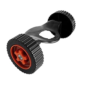 GROOMY 6/8-inch compacte accu-grasmaaier-wielen reserveonderdelen hulpgereedschap grasmaaier reserveonderdelen afneembare wielen grastrimmer-wielen