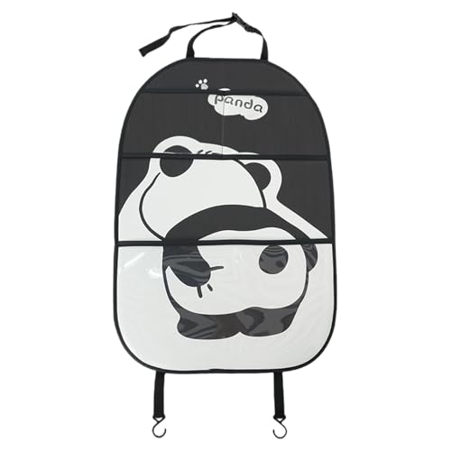 protezione dello schienale del seggiolino auto, protezione posteriore del seggiolino auto - Cuscino protettivo per sedile in pelle PU con stoccaggio | Protezione per tappetino