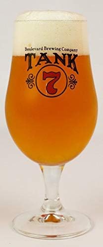 Boulevard Brewing Co. Tank 7 Limited Edition Signature Stem Tulip Glass Chalice