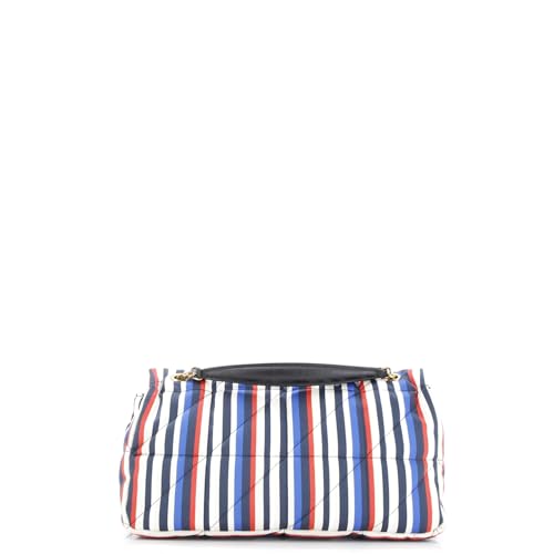 Saint Laurent, Pre-Loved Jamie Flap Bag Quilted Printed Silk Medium, Multicolor3