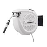 Gardenmaster UV Resistant Retractable Water Hose Reel, 20 Meter Length