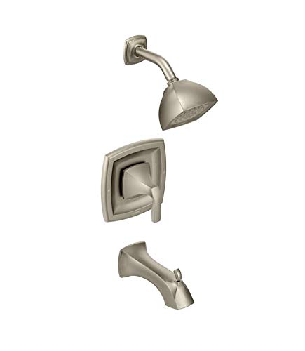 Moen T2693EPNL Voss Posi-Temp Pressure Balancing Eco-Performance Tub and Shower Trim Kit, Valve Required, Polished Nickel miniatura 3