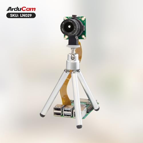 Lente gran angular 6mm Arducam cámara Raspberry Pi HQ montura CS 7