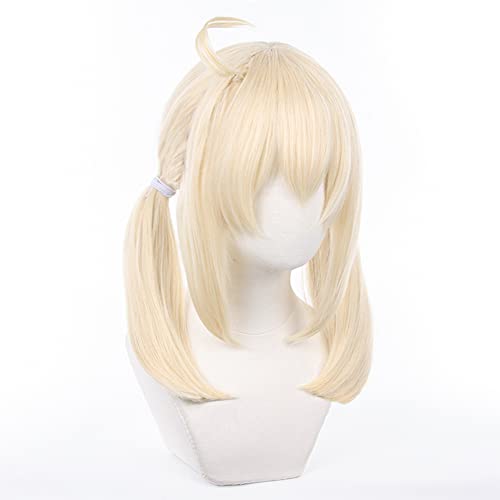 Anime Cosplay Wig, Genshin Impact Wig, with Free Wig Cap, for Halloween Party, Carnival, Nightlife, Concerts, Weddings (Klee) - Image 3