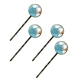 Fácil de usar: estos bonitos accesorios para el cabello son cómodos de llevar, no se deslizan y adecuado para cabello grueso, fino, recto, rizado, ondulado, largo, corto, que pueden sostener bien en tu cabello, perfecto para mantener tu cabello en condiciones ordenadas y te ayuda a crear un Estilo de moda. La hermosa horquilla es una buena decoración para hacerte encantadora y Dulce. 