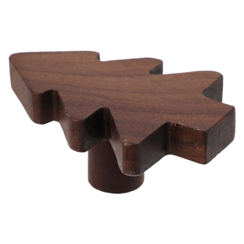 TOVINANNA Manijas de Puertas de Muebles de Madera Forma de Árbol de Navidad para Tocador y Armario, Diseño Festivo, Instalación Fácil y Agarre Seguro para Decoración Navideña