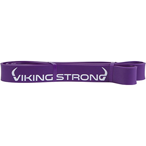 Viking Strong Pull Pull Up Assist Bands - Resistance Bands - Mobility Band - Powerlifting Bands - Jump Stretch Bands, Purple 40-80lbs Single Band
