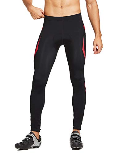 image for BALEAF Men's Bike Cycling Pants 4D Padded Bicycle Tights MTB Riding Le