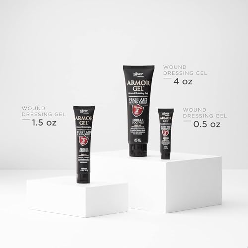 Silver Biotics Armor Gel Wound Dressing Gel | First Aid + Burn Relief 24 PPM Silver Gel | 1.5 oz - Thumbnail 4