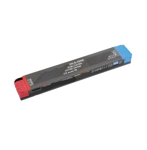 Transformador de tira LED ultra-fino de 12V y 200W para iluminación lineal en salones