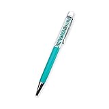 Marque: Antya Boutique Antya Boutique Stylo Rechargeable avec de Véritables Pierres - Turkénite