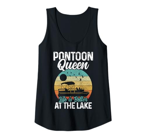 Mujer Pontón Queen Vintage Camiseta sin Mangas