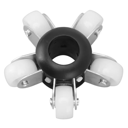 XHTLLO 90mm Wheels for 23mm Pipe Sewer Pipeline Inspection Camera, Guardive Cover, Reliable Accessory for Pipe Inspection, Rustproof ABS and Stainless Steel Material