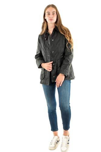 Barbour Beadnell Wax Jacket Sage 10