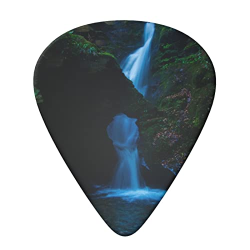 Waterfall Cliff Lot de 6 médiators imprimés pour guitare acoustique et électrique - Les Beatles, Paul McCartney, John Lennon, RIngo Starr, George Harrison Waterfall Cliff Lot de 6 médiators imprimés pour guitare acoustique et électrique – Image 4