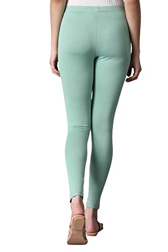Image of W for Woman W Cotton Lycra Strechable Ankle Length For Women Tights For Women | Ankle Length For Women | Cotton Tights For Women | Lycra Tights For Women | Leggings For Women