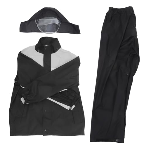 VINTORKY Traje De Agua Para Motocicleta Hombre Chaqueta De Lluvia Para Hombre Pantalones Impermeables Equipo Para Motocicleta
