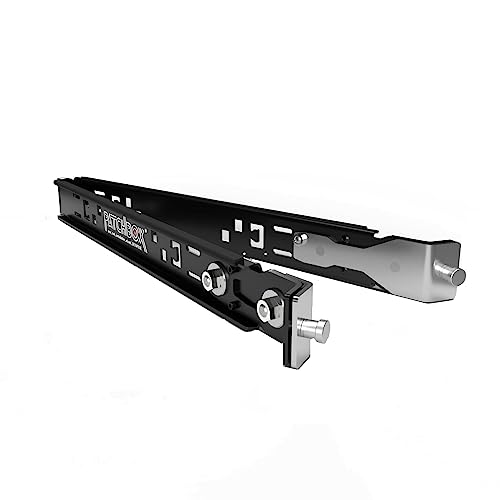 PATCHBOX Setup.exe 3 Installation Tool - Easy Mount For Patch Panels Servers Fits 19 Rails Square And Threaded Holes Computer Cabinet And Network Racks Laptop Device Workshelf Holds 110 Lbs - View #4