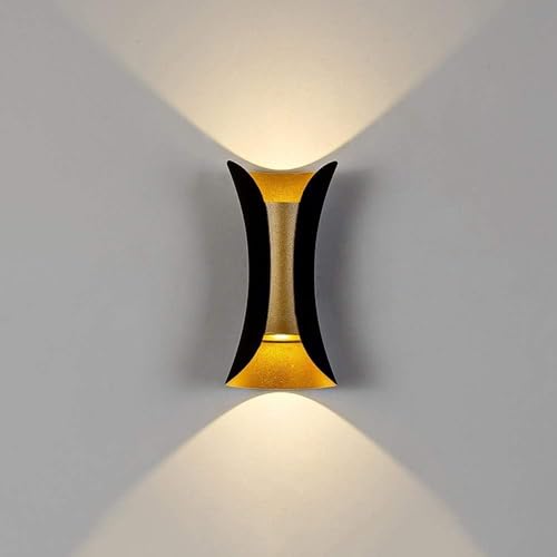 Lámpara de pared LED para pasillos oscuros e interiores con diseño impermeable elegante 5