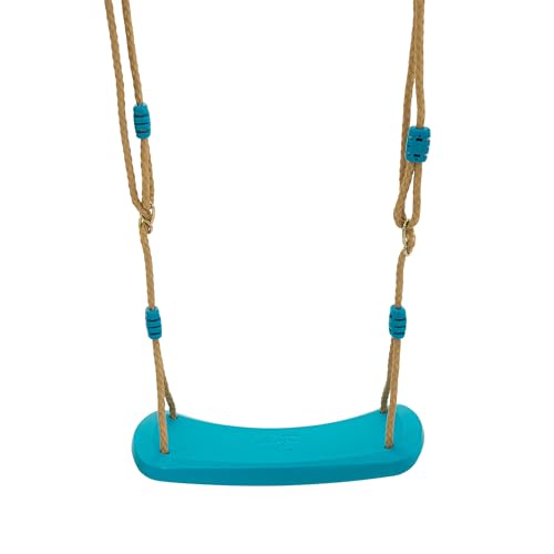Altalena classica - esterno durevole regolabile 190-250 cm struttura robusta blu