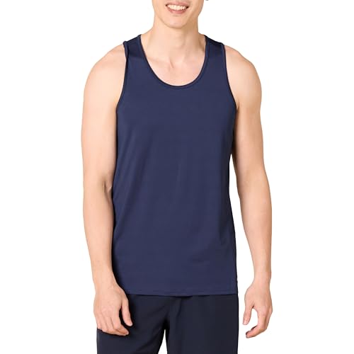 Image of Amazon Essentials Men's Quick Dry Tech Stretch Active Sleeveless Gym Tank Top Workout Shirt