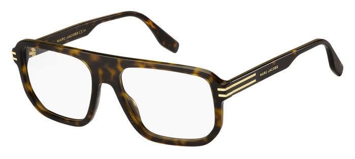 Marc Jacobs Marc 682 gafas para hombre con acabados de alta costura y montura robusta