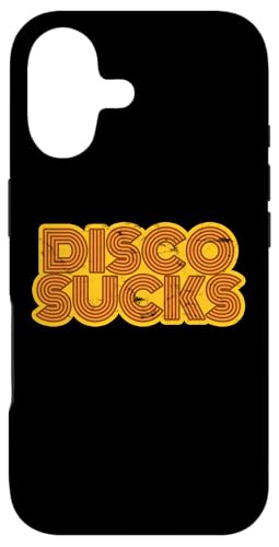 ディスコ・サックス ヴィンテージスタイル おもしろコンサート 70年代風 アンティーク調 スマホケース iPhone 17 用