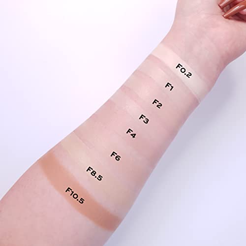 Relove Super Serum Foundation F10.5 – Medium Warm Golden, 25ml | Lightweight, Hydrating Foundation with Hyaluronic Acid, Buildable & Dewy Finish