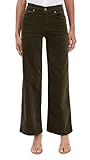 Picture of FRAME Women's Le Slim Palazzo Corduroy Jeans, Rich Military, 23