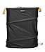 Fiskars Großer PopUp-Gartensack mit Griffen, Platzsparend faltbar, Fassungsvermögen: 219 L, Höhe: 70 cm, Breite: 56 cm, Schwarz/Orange, Ergo, 1028373