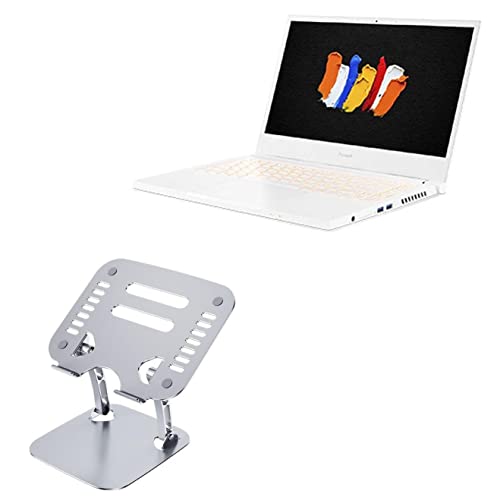 Base ergonómica ajustable metálica para laptop