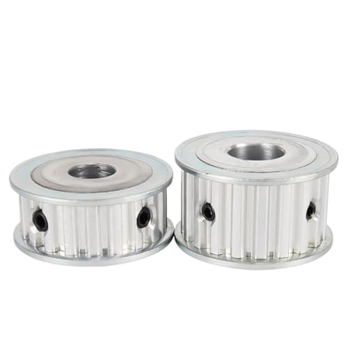 Poulie en aluminium XL18T dent trapézoïdale alésage 6mm courroie 15mm