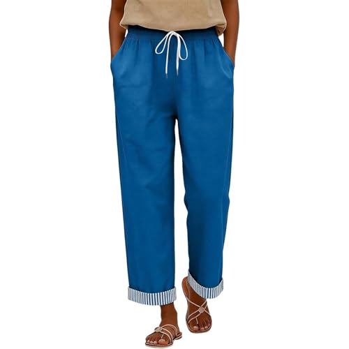 Pantalon décontracté à jambe droite et taille confort Generisch