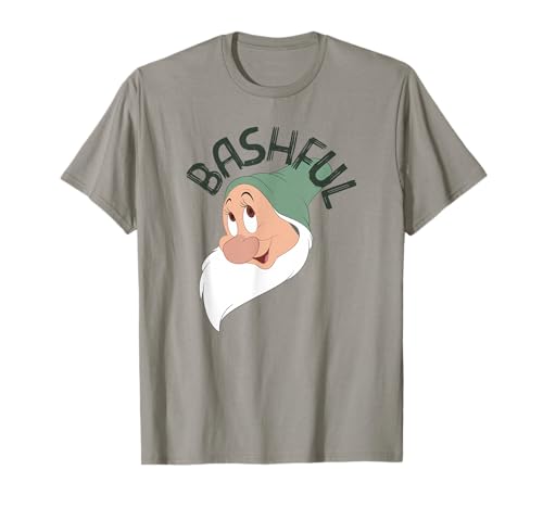 T-shirt Blanche-Neige Timide idéal pour vos sorties décontractées et week-ends cocooning