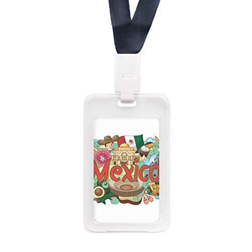 Étui de protection transparent et rigide pour carte de crédit motif Teotihuacan