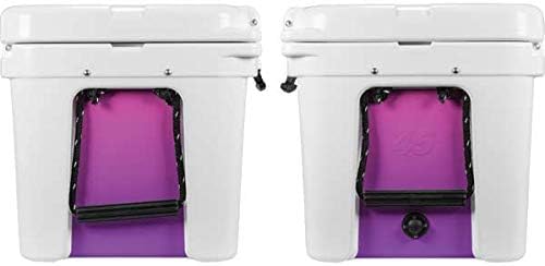 Skinit Decal Skin Compatible with YETI Tundra 35 Hard Cooler - Originally Designed Purple Ombre Design