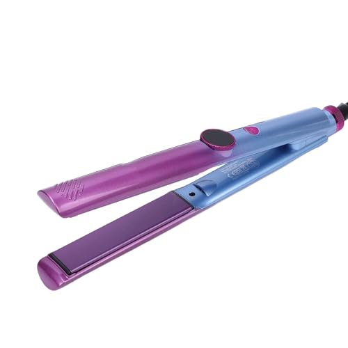 Plancha para el cabello y rizador TARSHYRY, herramienta profesional de peinado con pantalla LCD para rizar y alisar, tecnología infrarroja para protección capilar, ligera y portátil para viajes (enchufe estadounidense) miniatura 4