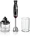 Bosch MSM4B620 Stabmixer ErgoMaster Serie 4, 1000 Watt, Edelstahl-Mixstab, Zerkleinerer, Mix-/Messbecher, schwarz