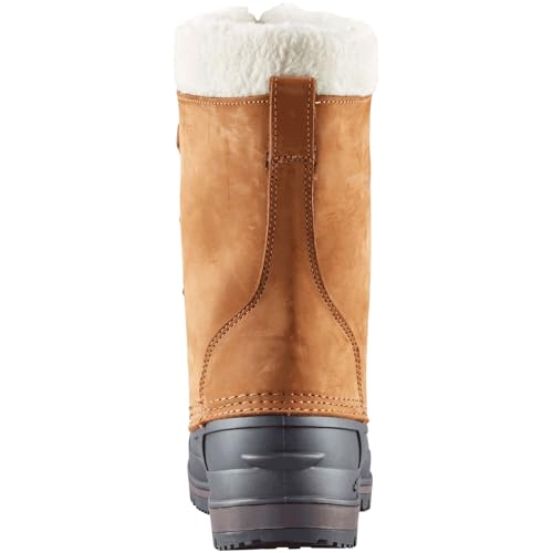 Baffin Women's CANADA Winter Boots | Waterproof Insulated Leather Boots for Cold Weather | Faux-Fur Collar & GelFlex Midsole4