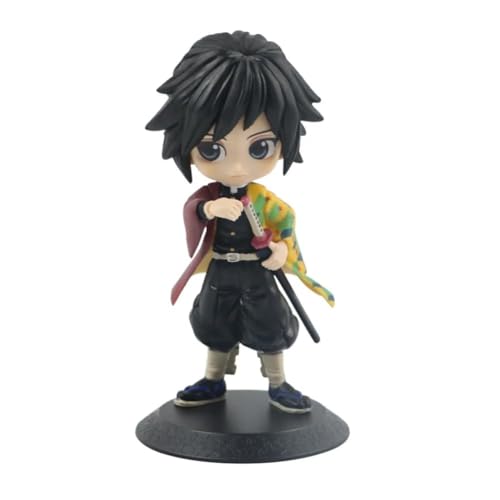 Image of Giyu Tomioka Action Figure- Miniature Toy Figure (Doll) Special Edition for Car Dashboard, Decoration, Cake, Office Desk & Study Table (Pack of 1)