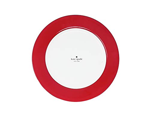 Exclusive Discount 50% Price Kate Spade New York Rutherford Circle Navy (set of 4) Dinner plate 11.2" (28.5 CM) … (4, Rutherford Circle Red)