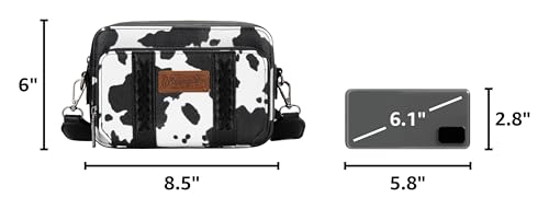 Image of Wrangler Crossbody Bag for Women Western Cowgirl Crossbody Purses with Guitar Strap