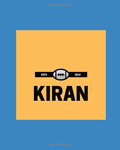 Kiran: Notebook (Journal-Names)