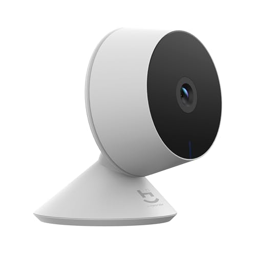 HI by Geonav Câmera Inteligente, Wi-Fi, Full HD 1080p, Sensor de Movimento, Microfone bidirecional, Visão noturna e gravação em cartão Micro SD ou na nuvem, HISC1080, compatível com Alexa* Echo Show